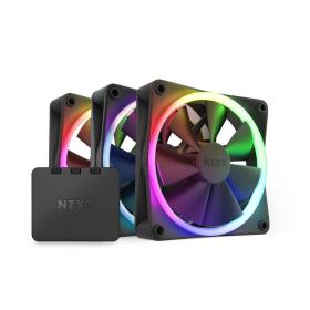 NZXT F120 RGB Triple Pack Case per computer Ventilatore 12 cm Nero 3 pz