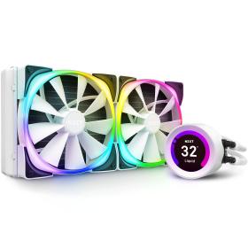 NZXT Kraken Z63 RGB Prozessor All-in-One-Flüssigkeitskühler 14 cm Weiß