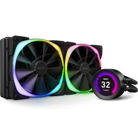NZXT Kraken Z63 RGB Prozessor All-in-One-Flüssigkeitskühler 14 cm Schwarz