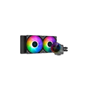 DeepCool CASTLE 240EX A-RGB computer cooling system Processor All-in-one liquid cooler 12 cm Black 1 pc(s)