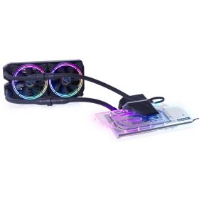 Alphacool Eiswolf 2 AIO Graphics card All-in-one liquid cooler 12 cm Black