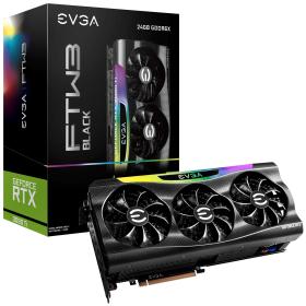 EVGA GeForce RTX 3090 Ti FTW3 BLACK GAMING NVIDIA 24 Go GDDR6X