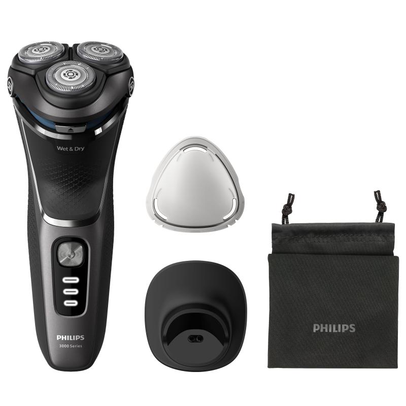 ▷ Philips Shaver 3000 Series S3343/13 Rasoir électrique 100 % étanche