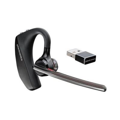 POLY VOYAGER 5200 UC Auriculares Inalámbrico gancho de oreja Oficina Centro de llamadas Bluetooth Negro