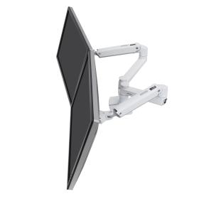 Ergotron LX Series 45-491-216 supporto da tavolo per Tv a schermo piatto 68,6 cm (27") Bianco Scrivania
