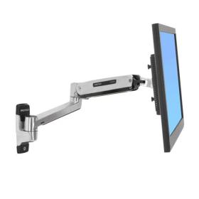 Ergotron LX Sit-Stand Wall Mount LCD Arm 106,7 cm (42") Acero inoxidable Pared