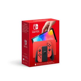 Nintendo Switch - OLED Model - Mario Red Edition console de jeux portables 17,8 cm (7") 64 Go Écran tactile Wifi Rouge