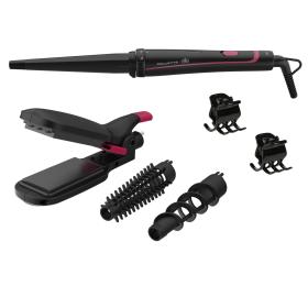 Rowenta Infinite Looks CF4222F0 hair styling tool Multistyler Warm Black, Pink 48 W