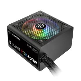 Thermaltake Smart RGB alimentatore per computer 600 W 20+4 pin ATX ATX Nero