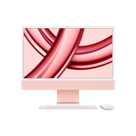 Apple iMac Apple M 59,7 cm (23.5") 4480 x 2520 Pixel 8 GB 256 GB SSD All-in-One-PC macOS Sonoma Wi-Fi 6E (802.11ax) Pink