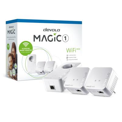 Devolo Magic 1 WiFi mini Network Kit 1200 Mbit s Collegamento ethernet LAN Wi-Fi Bianco
