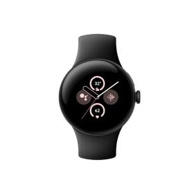 Google Pixel Watch 2 AMOLED 41 mm Digital Touchscreen Schwarz WLAN GPS