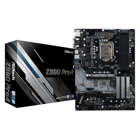Asrock Z390 PRO4 Motherboard Intel Z390 LGA 1151 (Socket H4) ATX