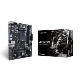 Biostar A520MH 3.0 placa base AMD A520 Zócalo AM4 micro ATX