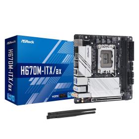 Asrock H670M-ITX ax Intel H670 LGA 1700 mini ITX
