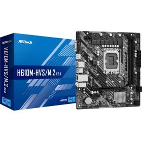 Asrock H610M-HVS M.2 R2.0 Intel H610 LGA 1700 micro ATX