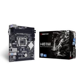 Biostar H61MHV3 carte mère Intel® H61 LGA 1155 (Socket H2) micro ATX