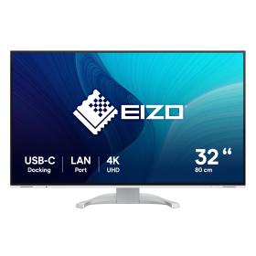 EIZO FlexScan EV3240X-WT pantalla para PC 80 cm (31.5") 3840 x 2160 Pixeles 4K Ultra HD LCD Blanco