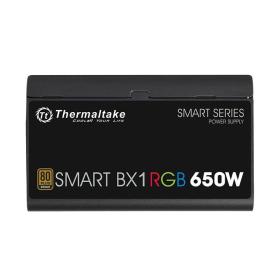Thermaltake SMART BX1 RGB 650W PSU unidad de fuente de alimentación 24-pin ATX ATX Negro