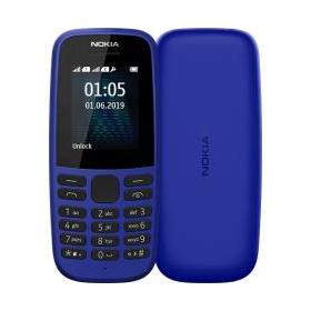 Nokia 105 4,5 cm (1.77") 73,02 g Blu Telefono cellulare basico