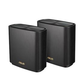 ASUS ZenWiFi AX (XT8) wireless router Gigabit Ethernet Tri-band (2.4 GHz   5 GHz   5 GHz) Black