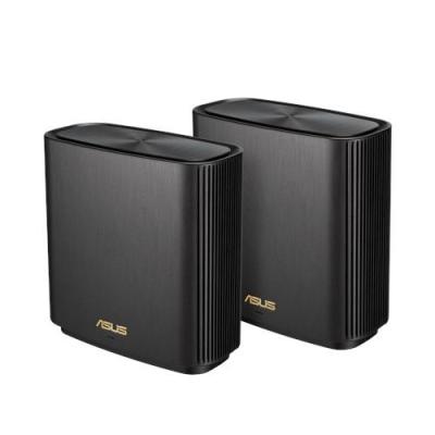 ASUS ZenWiFi AX (XT8) router wireless Gigabit Ethernet Banda tripla (2.4 GHz 5 GHz 5 GHz) Nero