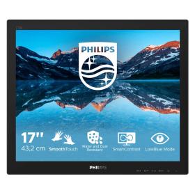 Philips 172B9TN 00 écran plat de PC 43,2 cm (17") 1280 x 1024 pixels HD LCD Écran tactile Dessus de table Noir