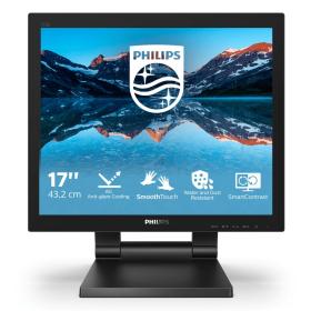 Philips 172B9TL 00 écran plat de PC 43,2 cm (17") 1280 x 1024 pixels Full HD LCD Écran tactile Noir