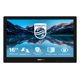 Philips 162B9TN 00 pantalla para PC 39,6 cm (15.6") 1366 x 768 Pixeles HD LCD Pantalla táctil Mesa Negro