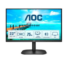 AOC B2 22B2H EU LED display 54.6 cm (21.5") 1920 x 1080 pixels Full HD Black