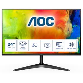 AOC B1 24B1H pantalla para PC 59,9 cm (23.6") 1920 x 1080 Pixeles Full HD LED Negro