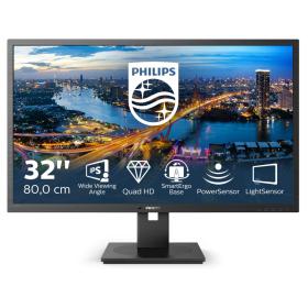 Philips B Line 325B1L 00 écran plat de PC 80 cm (31.5") 2560 x 1440 pixels 2K Ultra HD LCD Noir