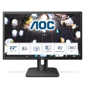 AOC E1 22E1Q Computerbildschirm 54,6 cm (21.5") 1920 x 1080 Pixel Full HD LED Schwarz