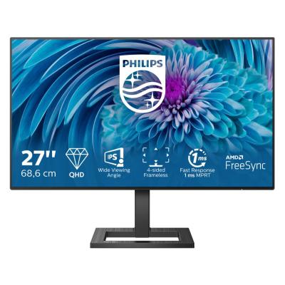 Philips E Line 275E2FAE 00 écran plat de PC 68,6 cm (27") 2560 x 1440 pixels 4K Ultra HD LED Noir