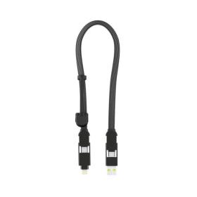 Rolling Square inCharge XL USB cable 0.3 m USB 2.0 USB A USB C USB C Black