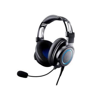 Audio-Technica ATH-G1 écouteur casque Avec fil Arceau Jouer Noir, Bleu
