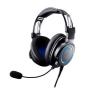 Audio-Technica ATH-G1 auricular y casco Auriculares Alámbrico Diadema Juego Negro, Azul