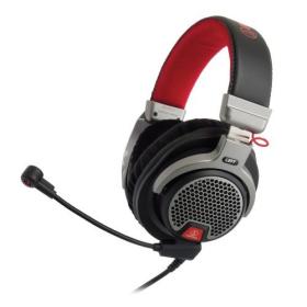 Audio-Technica ATH-PDG1A auricular y casco Auriculares Alámbrico Diadema Juego Negro, Rojo