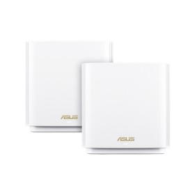 ASUS ZenWiFi AX (XT8) wireless router Gigabit Ethernet Tri-band (2.4 GHz   5 GHz   5 GHz) White