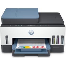 HP Smart Tank Impresora multifunción 7306, Color, Impresora para Home y Home Office, Impresión, escaneado, copia, AAD y Wi-Fi,