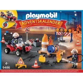 Playmobil Calendrier De L'Avent Pompiers