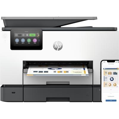 HP OfficeJet Pro 9130b All-in-One Drucker, Farbe, Drucker für Kleine und mittlere Unternehmen, Drucken, Kopieren, Scannen,