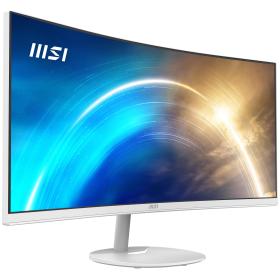 MSI Pro MP341CQW computer monitor 86.4 cm (34") 3440 x 1440 pixels UltraWide Quad HD White
