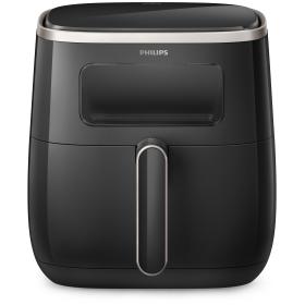 Philips 3000 series HD9257 80 fryer Double 5.6 L Stand-alone 1700 W Hot air fryer Black