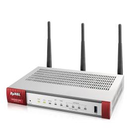 Zyxel USG20W-VPN-EU0101F wireless router Gigabit Ethernet Dual-band (2.4 GHz   5 GHz) Grey, Red