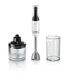 Bosch Serie 4 MSM4W420 blender 0,6 L Mixeur de cuisine 800 W Noir, Transparent, Blanc