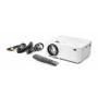 Technaxx TX-113 Beamer Standard Throw-Projektor 1800 ANSI Lumen 800x480 Weiß