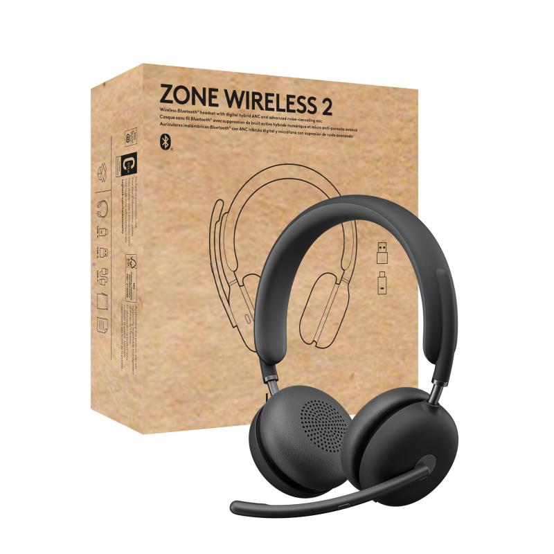 Logitech Zone Wireless 2, Micro-casque Bluetooth
