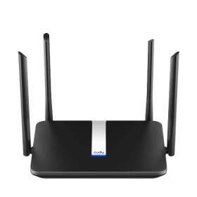 Cudy X6 router inalámbrico Gigabit Ethernet Doble banda (2,4 GHz   5 GHz) Negro
