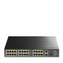 Cudy FS1026PS1 switch di rete Non gestito Gigabit Ethernet (10 100 1000) Supporto Power over Ethernet (PoE) Nero